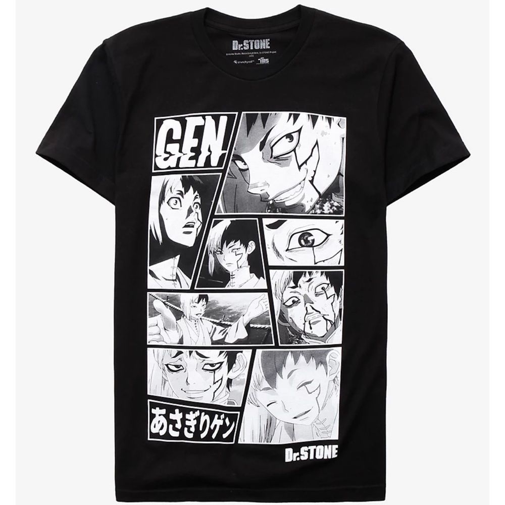 Dr. STONE Gen Comic Panel Junior T-Shirt